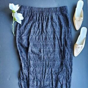 Xhilaration Black Lace Maxi Skirt